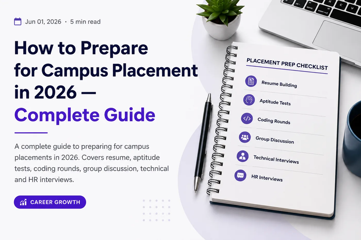 How to Prepare for Campus Placement in 2026 - Complete Guide